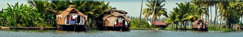 Kerala houseboats, kettuvallams, houseboat in Kerala